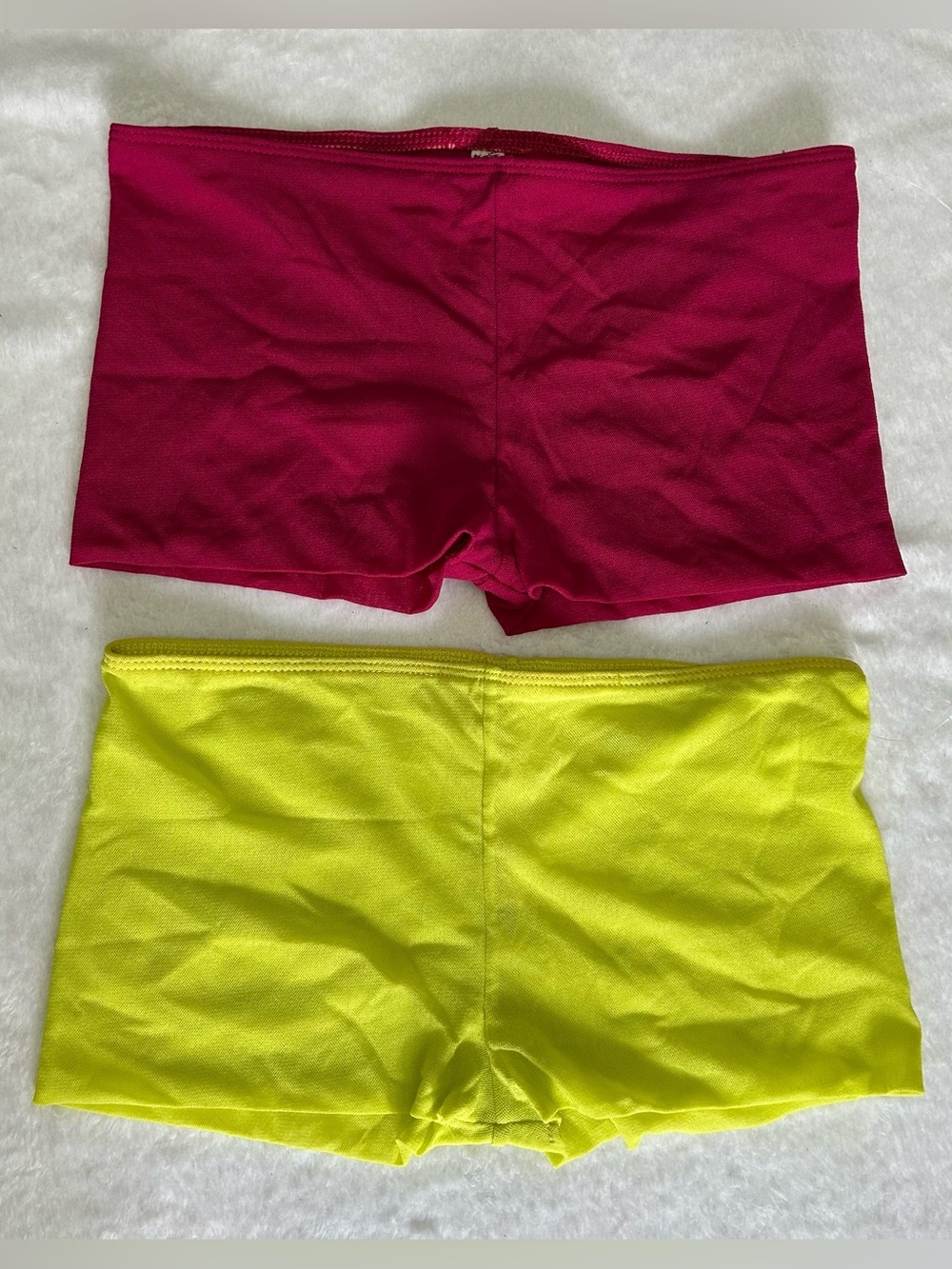 Free People Intimately Women’s Small Seamless Boyshort Panties Pink Neon Yellow